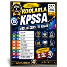Kodlarla Kpss A Grubu Meslek Dersleri Kitabı Tamamı Renkli