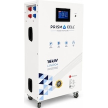 Prismacell Tekerlekli 51.2 314 Ah 16kw Lifepo4 Akü Lityum Batarya Bavul Tipi Dikili Tip