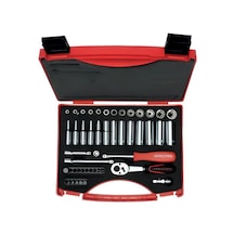 İzeltaş 1400 1/4 Altı Köşe Lokma Anahtar Ve Bits Set 48 Parça - 14000005131