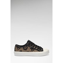 Guess Ciesta Mesh Kadın Sneaker Ayakkabı Fljcr2fap12 Siyah