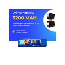 Mova P50 Pro Ultra 5200 Mah 14.4v Robot Süpürge Batarya