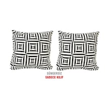 Kırlent Yastık Kılıfı Vip Yastık Kılıfı 2 Adet-43X43 Cm(Hipnoz) (525115925)