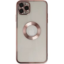 Newface Apple İphone 11 Pro Kılıf Slot Silikon - Rose Gold