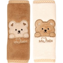 Sevi Bebe Oto Koltuğu Kemer Kılıfı Kahverengi 90a5802357ss-2