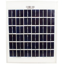 10 Watt Polikristal Güneş Enerji Paneli 254x364x25m 4434