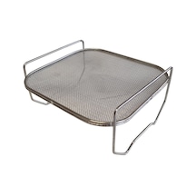 Airfryer İçin Yağ Sıçramasını Önleyen Tel Kafes - 304 Çelik, 17cm Genişlik S-m Boyutlar