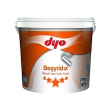 Mey İthalat Beşyıldız Silikonlu İç Dış Astar 20 Kg Beyaz