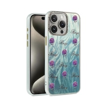 Durukar Apple iPhone Uyumlu 14 Pro Kılıf Blade Aynalı Desenli Kapak - Desen 9