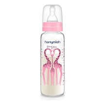 Hanymish Cam Biberon 240 Ml 0-6 Ay - Pembe
