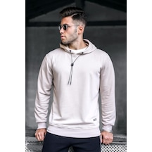 Madmext Bej Erkek Sweatshirt 5334 Bej