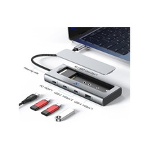 Deh01-017 Apollobell 5-in-1 Usb-c-hub M.2 Nvme Ssd Sabit Disk Muhafazası