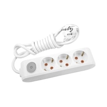 Viko Multi-let Üçlü Priz Anahtarlı Çocuk Korumalı 5 Metre