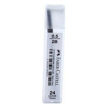 Faber Castell Min 0,7 Uç Tüp İçi 24lü 2b White Kalem Ucu - 4 Adet Çok Renkli