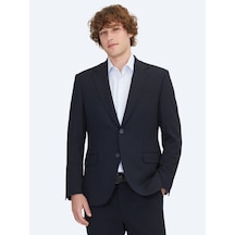 Kip Lacivert Mikro Modern Fit Takım Elbise Lacivert