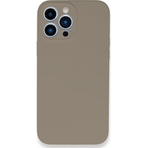 Newface Apple   Uyumlu  iPhone 13 Pro Max Kılıf Lansman Legant Silikon - Bej