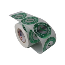 Kalite Kontrolü Yapılmıştır Etiketi Pp Metalize 5cm Çapında 500 Adet Ürünlerinizin Kontrol Edildiğini Belirtin. Sayıldı Etiketi Yerine Kullanılabilir Çok Renkli