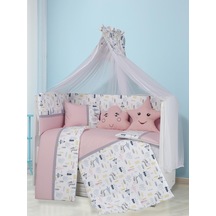 Aras Bebe Safari Uyku Seti 70x130 - Pembe