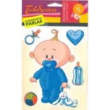 Twinseven Çocuk Odası Stıcker Karanlıkta Parlar (537605946)