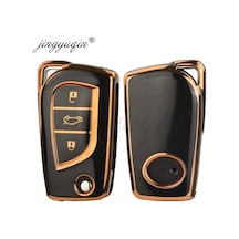 Toyota Rav4 Anahtar Kılıfı Siyah-gold