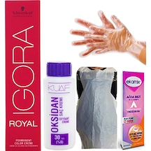 Igora Royal Tüp 8 - 1 Açık Kumral Saç Boyası Oksidan 30 Volüm