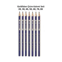 Goldfaber Çizim Kalemi Seti 2b 3b 4b 5b 6b 7b 8b Dereceli Kalem Seti Lüx