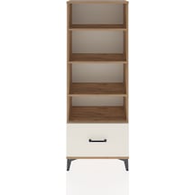Arges Dolap 4 Raflı Tek Çekmeceli 60x30x163 Çam-aytaşı Atlas Çam