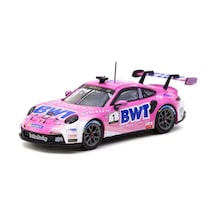 1/64 Ölçek Diecast Porsche 911 Gt3 Cup 992 Yarış Arabası - 2024 Mobil 1 Supercup Bx-313333