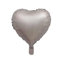 Saten Kalp Gümüş 18 İnç Folyo Balon 1 Adet