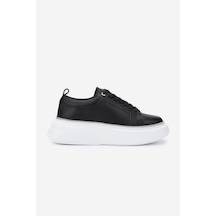 Valmenti Kadın Hakiki Deri Siyah Floter Sneakers & Spor Ayakkabı 1115 8026 Bn Ayk Y25 Sıyah Fltr Siyah