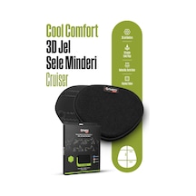 Cool Comfort 3d Jel Motosiklet Sele Minderi Cruiser