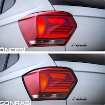 Vw Polo Mk6 Stop Çerçeve Sticker-Kolay Uygulama-Uzun Ömürlü