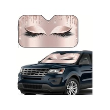 Topshop1 Göz Kırpan Tasarım Araç Güneşliği - Uv Koruma Katlanır Hızlı Soğutma