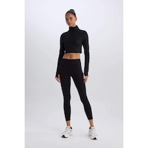 DeFactoFit Beli Saran Sporcu Tayt B4590AX24WNBK81 Siyah