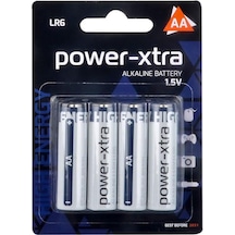 Power-xtra Lr06/aa Size Alkaline Pil - 4lü Blister