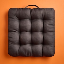 Soft Traum Sandalye Minderi - Antrasit - 45x45 Cm Renkli