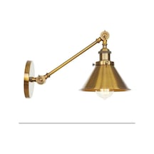 Rsylight Retro Eskitme Kaplama Metal Mafsallı Akrobatik Dekoratif Rustik Aplik Eskitme