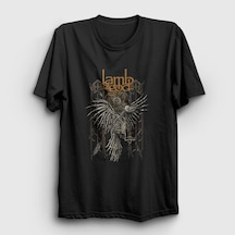 Presmono Unisex Bird Lamb Of God T-shirt Siyah
