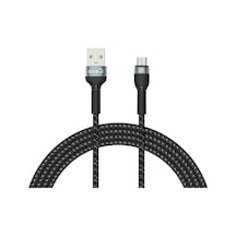 Noktaks - Micro Usb Kablo Shira Serisi 2m T19624 Siyah