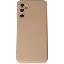 Durukar Samsung Galaxy M34 5g Kılıf Nano İçi Kadife Silikon - Pudra