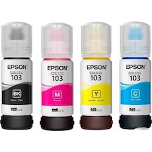 Epson 103 Mürekkep Ecotank L3150/L3151/L3160/L5190/L4150 4 Renk 4X70Ml