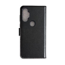 Tecno Spark 7 Pro Uyumlu Trend S Plus Kapaklı Kılıf - Siyah