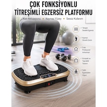 Evde Spor İçin Titreşimli Plate Fitness Platformu Yeni Nesil - Lisinya