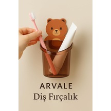 1 Adet Kozmetik Düzenleme Diş Fırçalık Ayı Figürlü Diğer