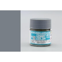 10 Ml. Gray Fs 36270 Aqueous Serisi Maket Boyası, Mr.hobby H306 Standart