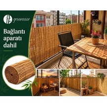 Greenosier 90cmx5m Hasır Kamış Çit