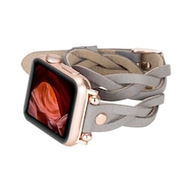 Bouletta Apple Watch Uyumlu Deri Kordon Peggy 38-40-41Mm Double T (541986532)
