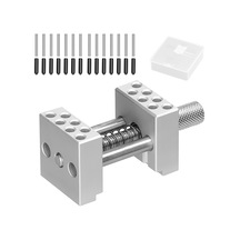 Ximistore9 304 Paslanmaz Çelik Çok Amaçlı Mengene - Hassas Ayarlı, Kaymaz Tutuşlu Dıy Ve Model Yapımı İçin