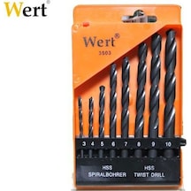 WERT 3503 HSS Matkap Ucu Seti (8 Parça Set)