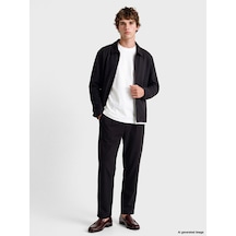 Lcw Vision Siyah Loose Fit Erkek Pileli Pantolon