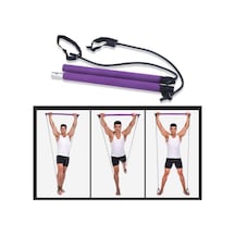 Portable Pilates Studio Jimnastik Lastiği Egzersiz Çubuğu Yoga